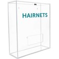 Trippnt TrippNT„¢ Acrylic Medium Apparel Dispenser for Hairnets, 15"W x 18"H x 6"D 51309